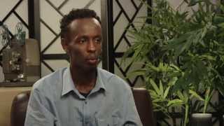 Interview with Barkhad Abdi  CoStar of Captain Phillips  Just Seen It [upl. by Dorison]