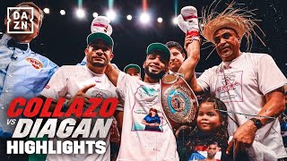 Collazo vs Diagan  Golden Boy Full Card Highlights [upl. by Laurene200]