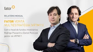 Relatório Mensal  Fator Verità Multiestratégia VRTM11  Agosto 2024 [upl. by Baerl145]