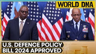 Congress passes 886 billion defense policy bill Biden to sign into law  World DNA  WION [upl. by Selrahcnhoj]