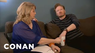 Secret Santa Conan Blows His Staffers Mind  CONAN on TBS [upl. by Eniamor]