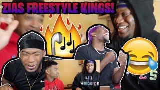 ZIAS AND B LOU BEST FREESTYLES REACTION [upl. by Dagmar433]