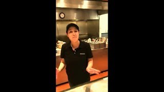 Chipotle Manager Fired After Refusing Service due to Stereotyping [upl. by Ytsirt]