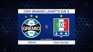 Grêmio x Once Caldas  4ª Copa Gramado Laghetto Sub16 [upl. by Ahsinrats]