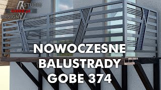 Balustrady Nowoczesne GOBE 374 [upl. by Inat642]