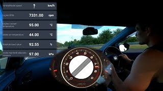 AUTOBAHN From the Spot HONESTLY FN2 Civic Type R Top Speed Run [upl. by Yrreb]