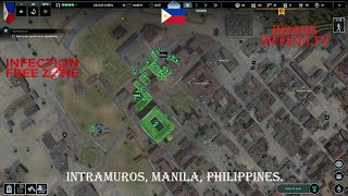 How To Survive The Zombie Apocalypse In Intramuros Philippines Infection Free Zone Gameplay LV [upl. by Meekar]