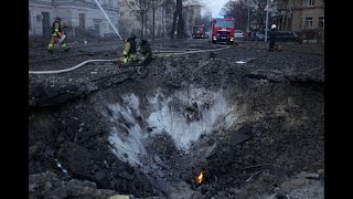 Guerra in Ucraina attacchi russi su Kiev e Kharkiv morti e feriti [upl. by Squier643]