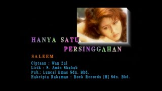 Hanya Satu Persinggahan  IklimSaleem Official MV [upl. by Dyana]