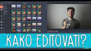 KAKO EDITOVATI VIDEO  Movavi Video Editor [upl. by Pilar649]