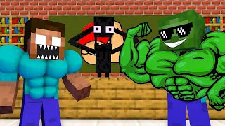 WHO IS THE STRONGEST MOBS  Minecraft Animation [upl. by Rheba]