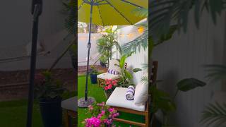 🌸 YARD TRANSFORMATION 🌸 yarddecor homemakeover outdoorliving [upl. by Sllew]