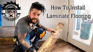 How To Install Laminate Flooring [upl. by Tiemroth]