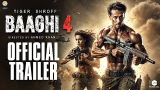 Baaghi 4  Official Trailer  Tiger Shroff  Tripti Dimri Sajid Nadiadwala Ahmed Khan  Concept [upl. by Kirit698]