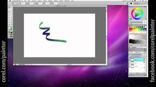 Corel Painter Tutorial Layers and Transparency [upl. by Etterual886]