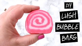 DIY LUSH BUBBLE BARS  Make the Ultimate Solid Bubble Bar [upl. by Gayelord806]