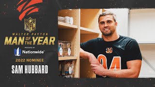 Sam Hubbard is Nominated for the Walter Payton NFL Man of the Year Award [upl. by Yelrak]