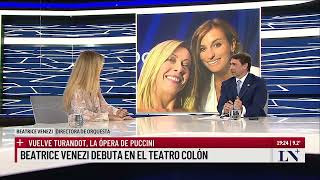 Beatrice Venezi debuta en el Teatro Colón vuelve Turandot la ópera de Puccini [upl. by Thorwald]