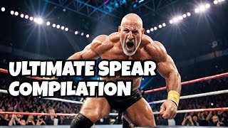 WWE 2K23 Goldberg Spear Compilation wwe wwe2k23 [upl. by Agnizn377]