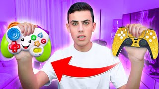 فورتنايت لكن كل ما أموت بلعب بكنترولر أسوء  😨🎮 ad [upl. by Giacamo278]