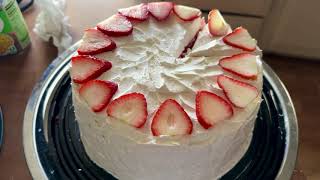 Strawberry Cream Cheese Cake ￼ [upl. by Sherri101]