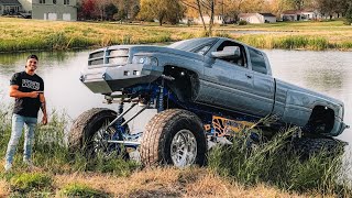 Mudding 30” LIFTED 2nd Gen Cummins UNTIL IT BREAKS [upl. by Arly443]