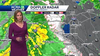 Atmospheric River Nov 22 updates at 5 pm  Heavy rain across Northern California [upl. by Eelrac165]