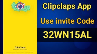 clipclaps reward code  clipclaps app referral code  clipclaps redeem code  clipclaps code [upl. by Lemcke]