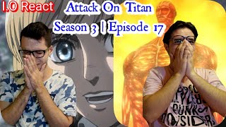 NOT ARMIIIN  Attack On Titan 3x17 quotHEROquot REACTION [upl. by Allehcim]