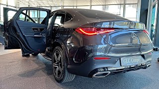 New MercedesBenz GLC Coupé AMG Line 2024 300de 4MATIC  Visual Review Exterior Interior amp MBUX [upl. by Gwyneth175]