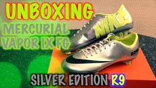 Nike Mercurial Vapor IX Fast Forward M02  UNBOXING R9 Tribute Boots  by 10BRA [upl. by Alviani]