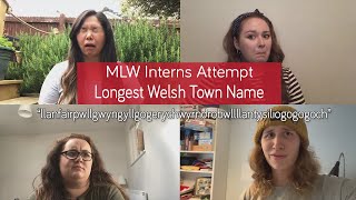 MLW Attempt to Say Longest Welsh Town Name [upl. by Esinnej]