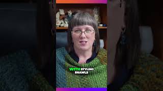 Revolutionizing Shawls Transforming Triangles into Wearable Wraps knittingtutorial [upl. by Merrielle]