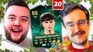 FC24 Squad Builder Showdown Advent EVO GARNACHO Day 20 vs AJ3 [upl. by Tibbetts]