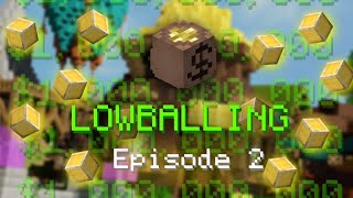 LOWBALLING to 1 billion coins Episode 2  Hypixel Skyblock [upl. by Sillek461]