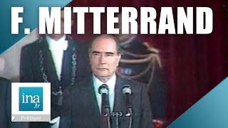 Céremonie dinvestiture de François Mitterrand en 1981  Archive INA [upl. by Kitarp]