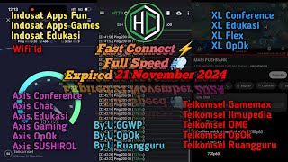 Update Config Http Custom Terbaru 15 November All Operator [upl. by Hound]