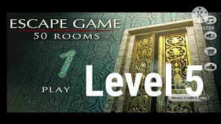 ESCAPE GAME ROOM 50 LEVEL 5 escapegames find video [upl. by Noryb]