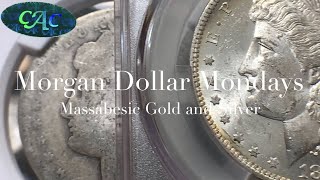 1879 NEW ORLEANS  MS vs LOW BALL  “MORGAN DOLLAR MONDAYS” with MASSABESIC GOLD and SILVER [upl. by Annemarie]