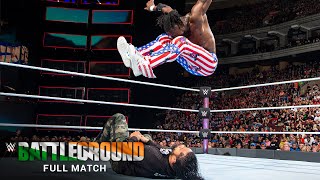 FULL MATCH  The Usos vs The New Day  SmackDown Tag Team Title Match WWE Battleground 2017 [upl. by Ahsinej]