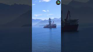 Seadrill West auriga vessel sea follow offshore shorts merchantvessel reels ocean [upl. by Ola]