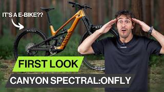 First Look At The New Canyon SpectralONfly  A LIGHTWEIGHT EMTB [upl. by Siddra571]