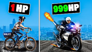 Upgrading to the FASTEST Police Bikes in GTA 5 [upl. by Nolrak]