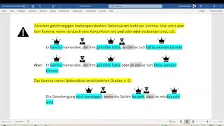 Kommasetzung II  Nebensätze [upl. by Arlyne]