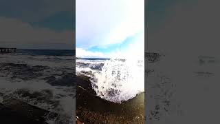 Seawall nature seaside waves [upl. by Dachia575]