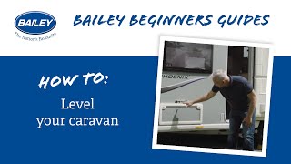 Towing a caravan How to level a caravan [upl. by Broeder530]