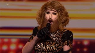 The X Factor UK 2018 Gingzilla Auditions Full Clip S15E07 [upl. by Nnaitsirhc577]