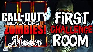 Moon  FIRST ROOM CHALLENGE  Black Ops 3 Zombies [upl. by Hullda575]