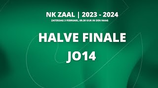 NK ZAAL 🏑  Halve Finale JO14  Klein Zwitserland  Gooische [upl. by Enilorac]