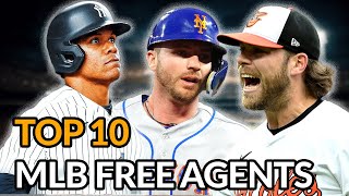 Top 10 MLB Free Agents The Biggest Names on the Market [upl. by Jenkel]